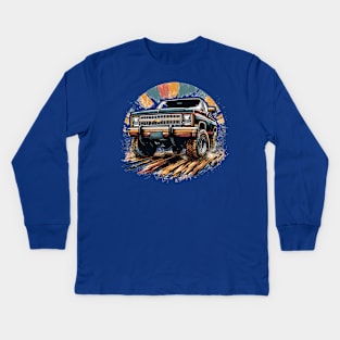 Chevy K5 Blazer Kids Long Sleeve T-Shirt